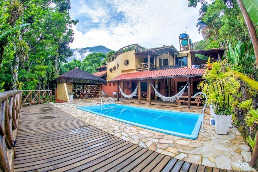 Casa Bonita Hospedagem E Cafe Abraão Exteriör bild
