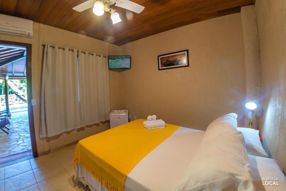 Casa Bonita Hospedagem E Cafe Abraão Exteriör bild
