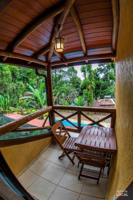 Casa Bonita Hospedagem E Cafe Abraão Exteriör bild