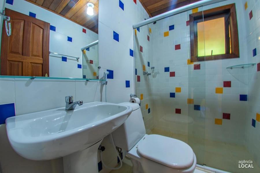 Casa Bonita Hospedagem E Cafe Abraão Exteriör bild