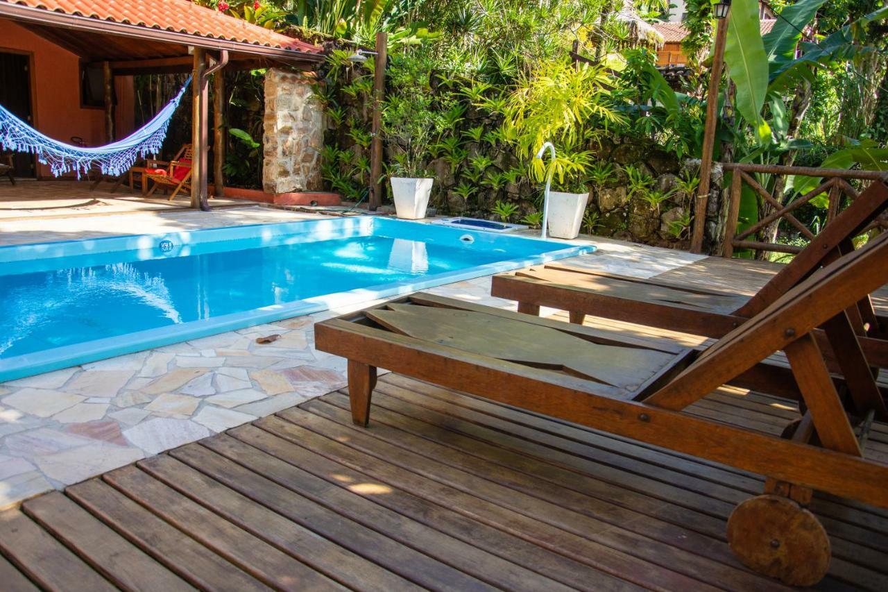 Casa Bonita Hospedagem E Cafe Abraão Exteriör bild
