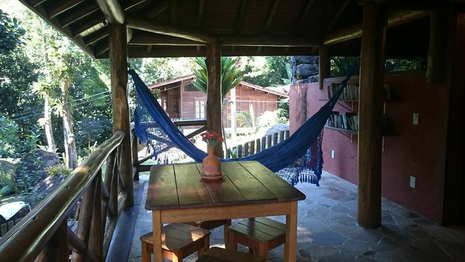 Casa Bonita Hospedagem E Cafe Abraão Exteriör bild