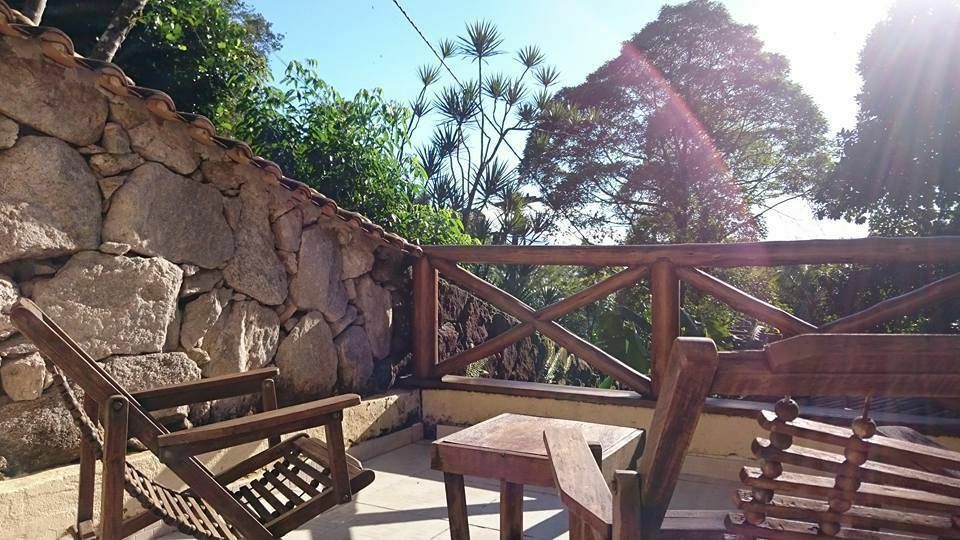 Casa Bonita Hospedagem E Cafe Abraão Exteriör bild